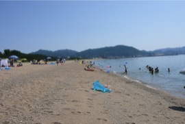 慶野松原海水浴場南向き