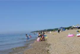 慶野松原海水浴場北向き