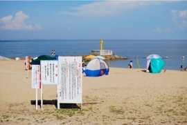 岩屋海水浴場 注意事項