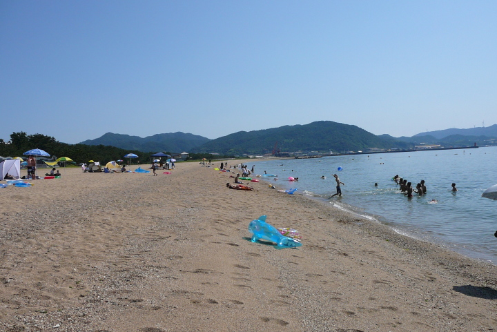 慶野松原海水浴場南向き