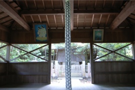 おのころ神社 拝殿内部