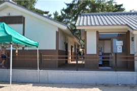 管理棟＆シャワー＆更衣室