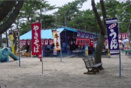 大浜海水浴場　海の家2