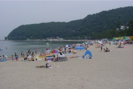 大浜海水浴場 由良向き2