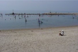 多賀の浜海水浴場北向き